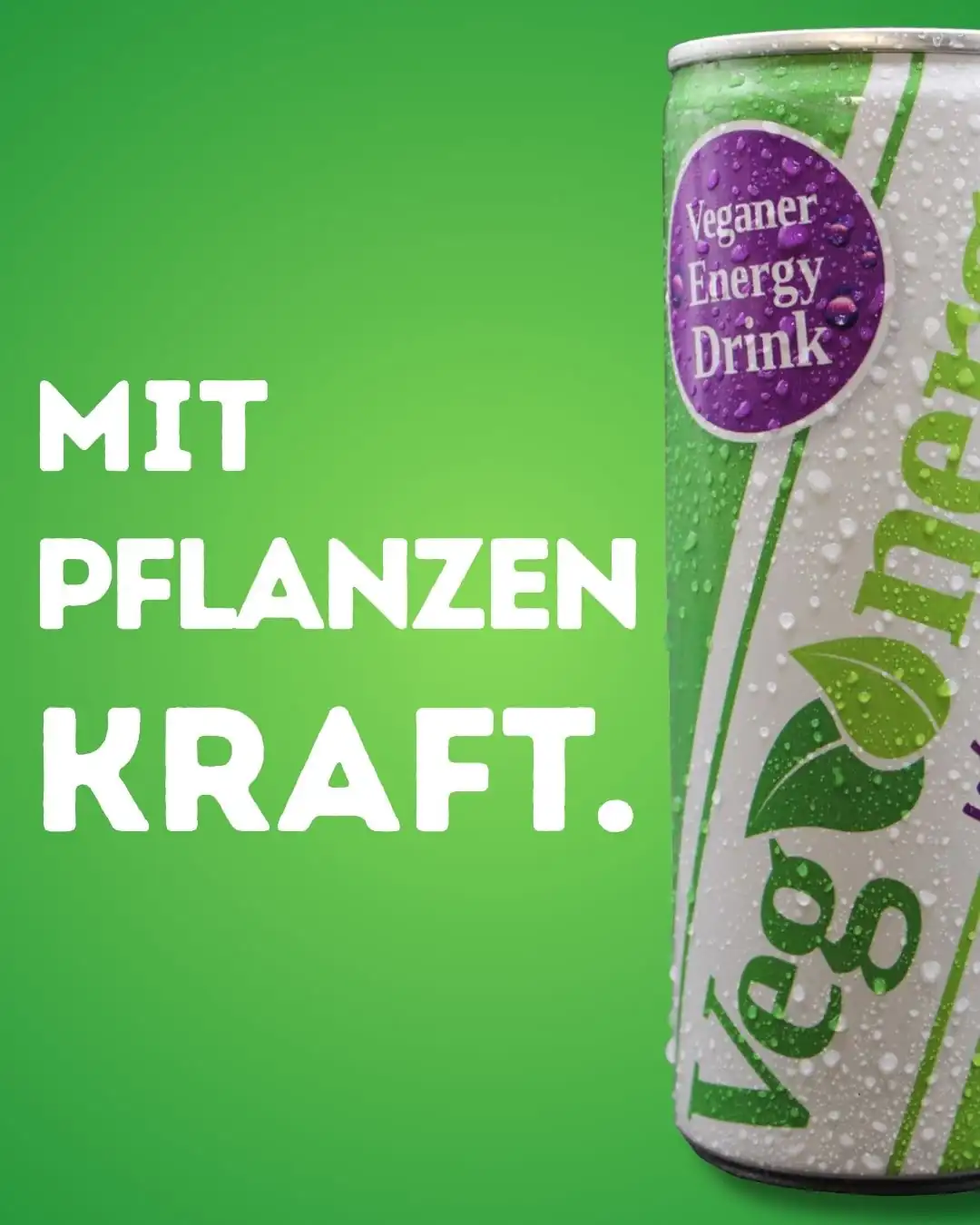 Vegenergy Waldfrucht Energy Drink Dose - 100% Energie